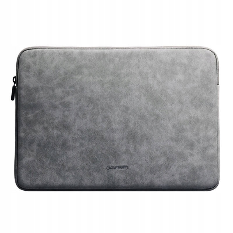 Husa laptop Ugreen LP187 eleganta, protectie dubla, gri, 14-14.9"