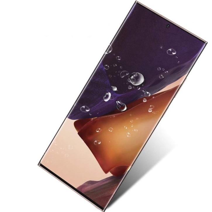 Folie Sticla protectie ecran Cu Gel Nano UV compatibila cu Samsung Galaxy NOTE 20 Ultra, full glue, lipici pe tot ecranul, PlanetPhone