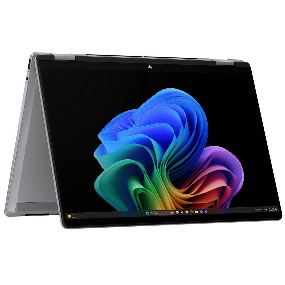 Laptop HP OmniBook X Flip 2-in-1 NG AI WUXGA 14 inch AMD Ryzen AI 7 350 24GB 1TB SSD Windows 11 Home Meteor Silver