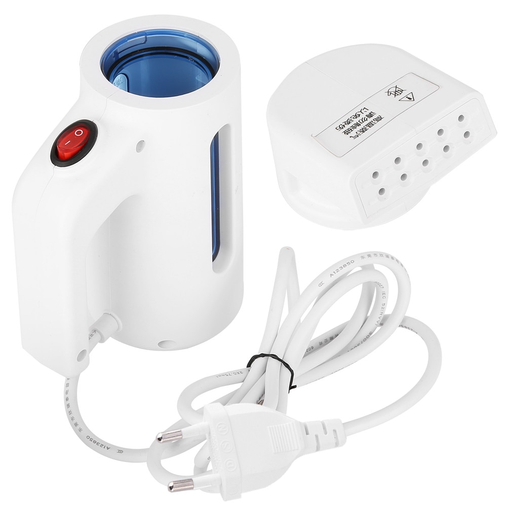 Fier de calcat cu aburi portabil 700W, compact, alb, 220-240V