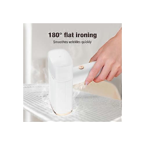 Fier de calcat cu abur portabil 1000W pliabil alb
