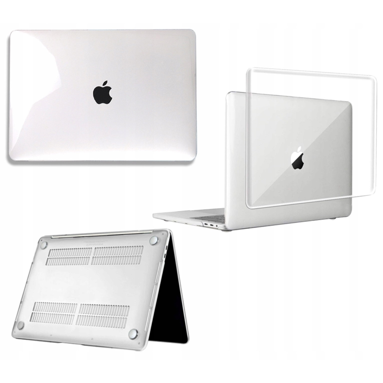 Etui pentru Laptop, EtuiTab, model pentru MacBook Air 13", roz, material poliweglan, acces facil la sloturi
