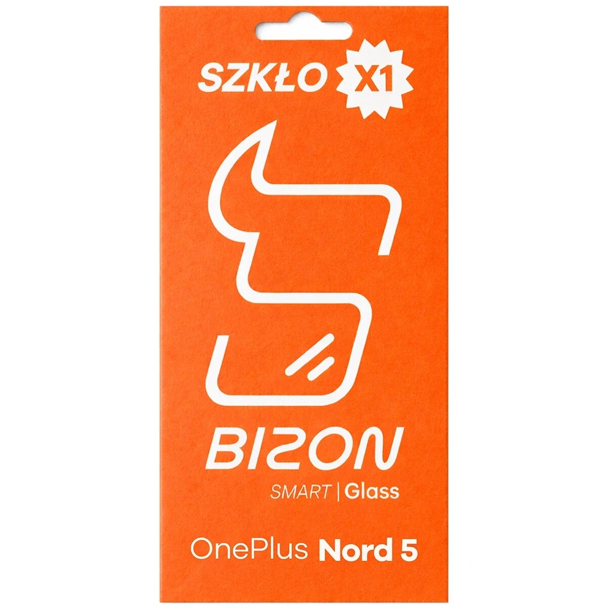 Folie sticla securizata Bizon Smart Glass compatibila cu OnePlus Nord 5, Transparent