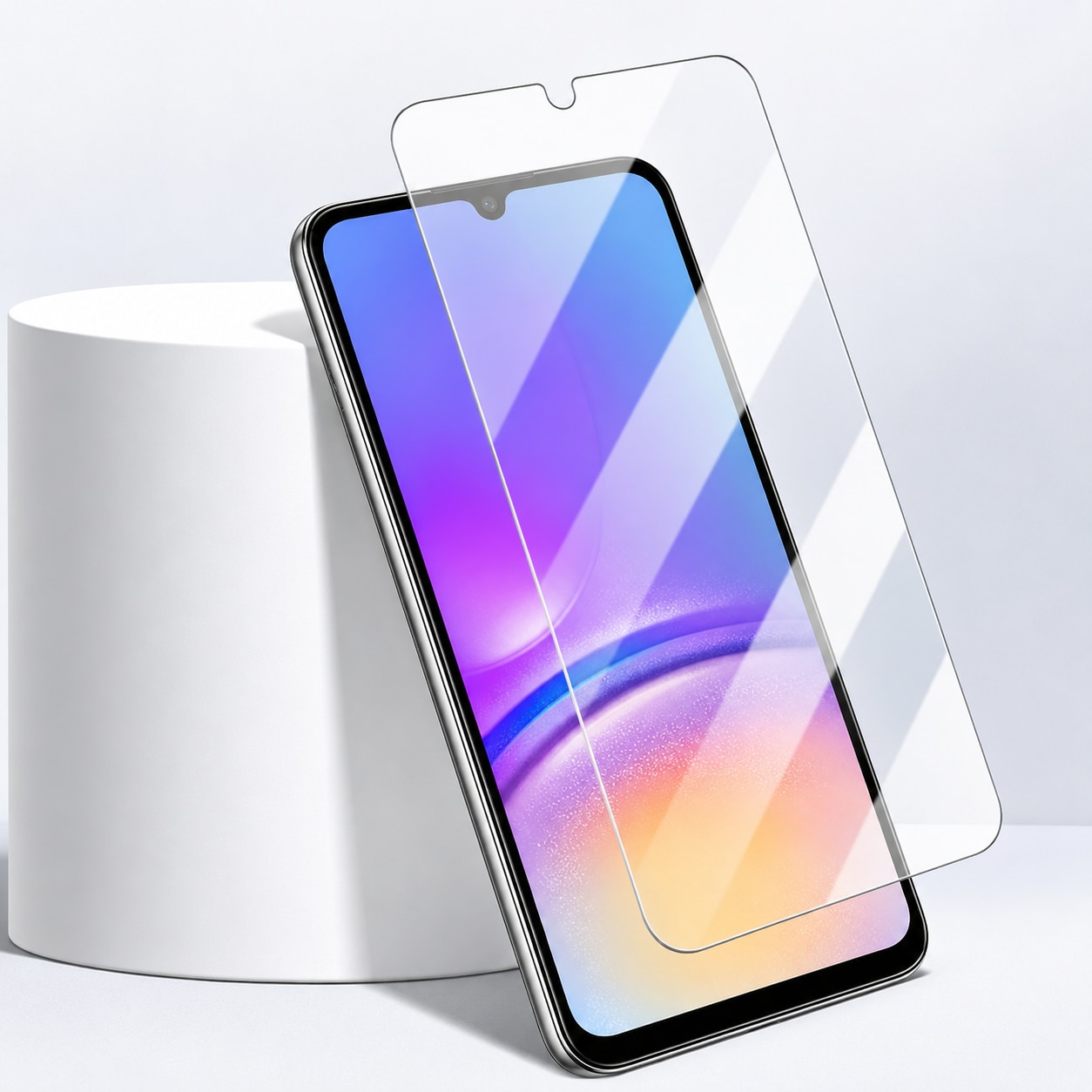 Set 2 Folii Sticla Müller® Transparente, pentru Samsung Galaxy A17 4G / A17 5G, include Set Curatare si 3 Stickere Müller® pentru Indepartare Praf Display/ Ecran din Sticla