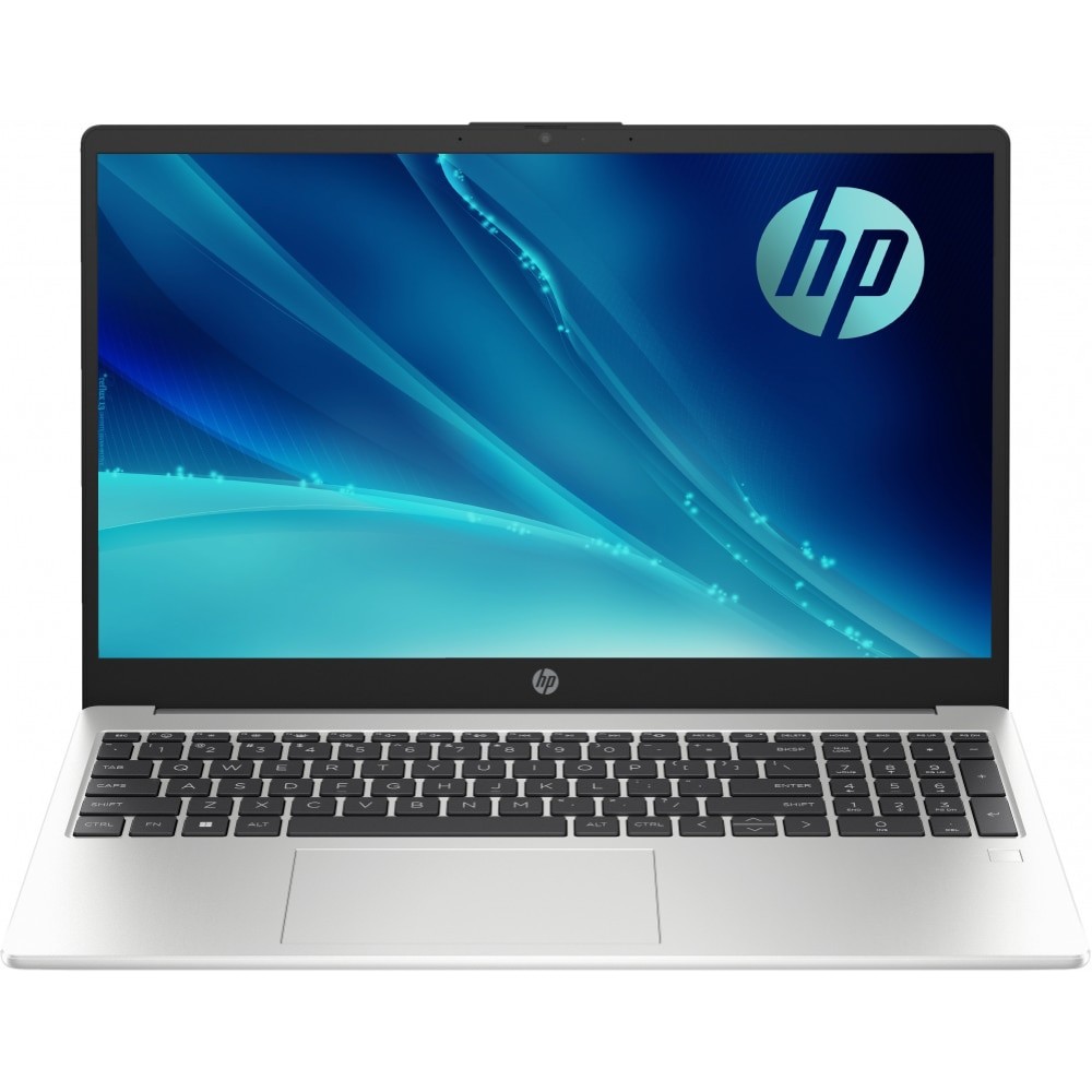 HP 255 G10 Laptop, AMD Ryzen 5 7530U, 16GB Memory, 2000GB SSD, 15.6" FullHD Display, Silver, Hungarian Layout, Windows 11 Pro