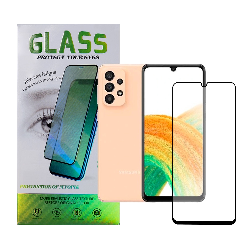 Folie sticla Spacer SPPG-SM-GX-A33-TG, pentru Samsung Galaxy A33, grosime 0.3mm, strat special anti-ulei si anti-amprenta, duritate 9H