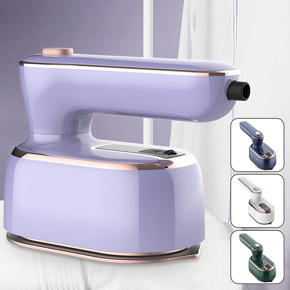 Fier de calcat portabil pliabil, alb, 150°C, compact, 90° rotativ, mini