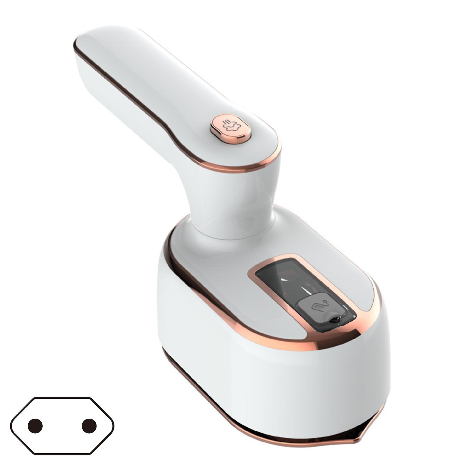 Fier de calcat portabil pliabil, alb, 150°C, compact, 90° rotativ, mini