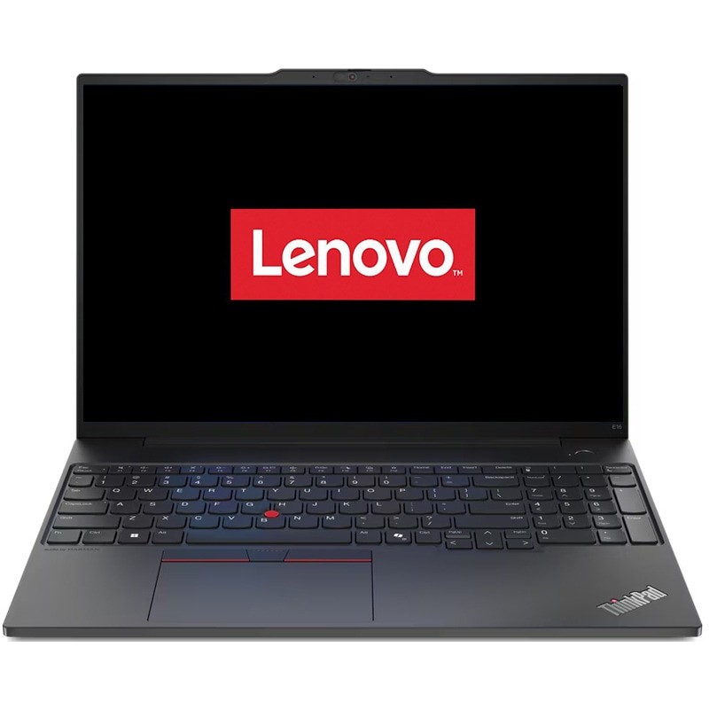 Laptop Lenovo 16'' ThinkPad E16 Gen 2, WUXGA IPS, Procesor AMD Ryzen™ 7 7735HS (16M Cache, up to 4.75 GHz), 8 cores, 32GB DDR5, 2 TB SSD, AMD Radeon 680M, No OS, Black