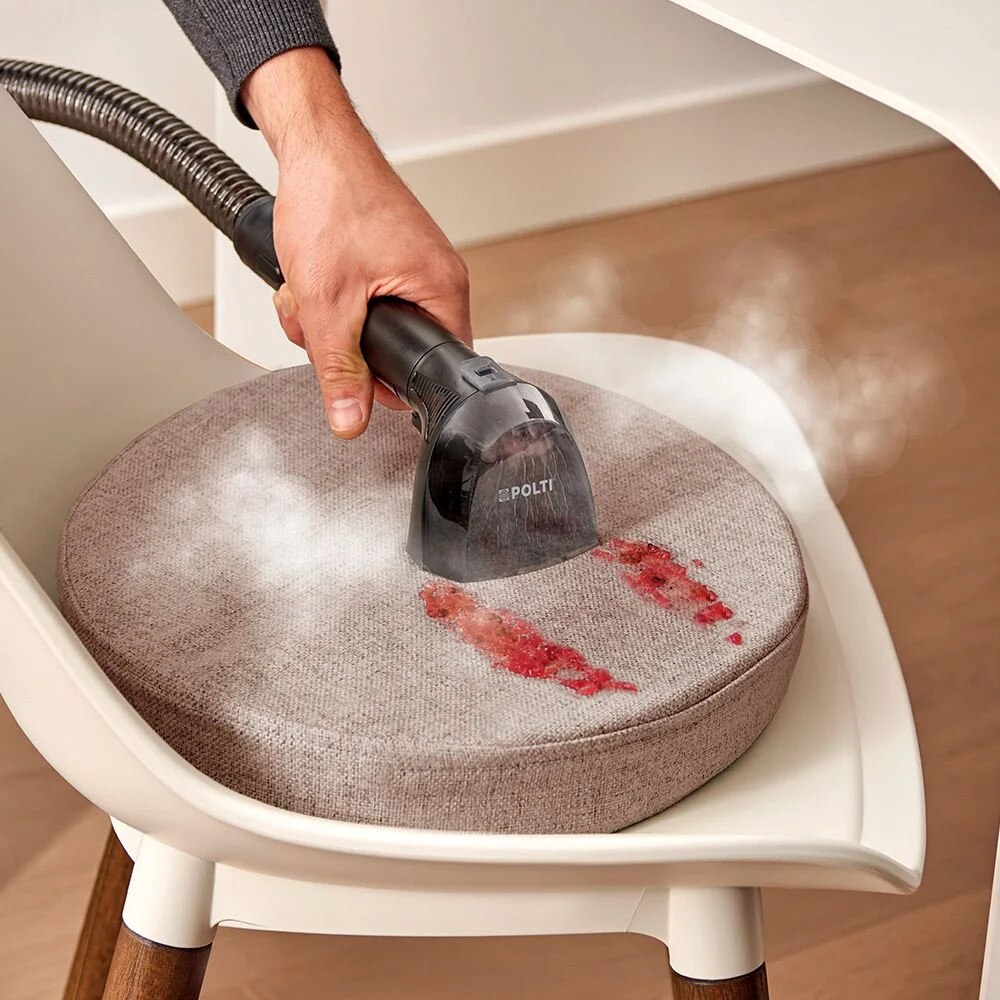 Polti StainOver SC30 aspirator de curatat tapiterie si aspirator cu abur 4 in 1, tehnologie SteamActive si functie Vaporetto