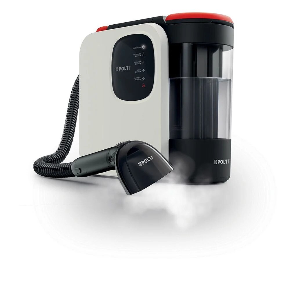 Polti StainOver SC30 aspirator de curatat tapiterie si aspirator cu abur 4 in 1, tehnologie SteamActive si functie Vaporetto