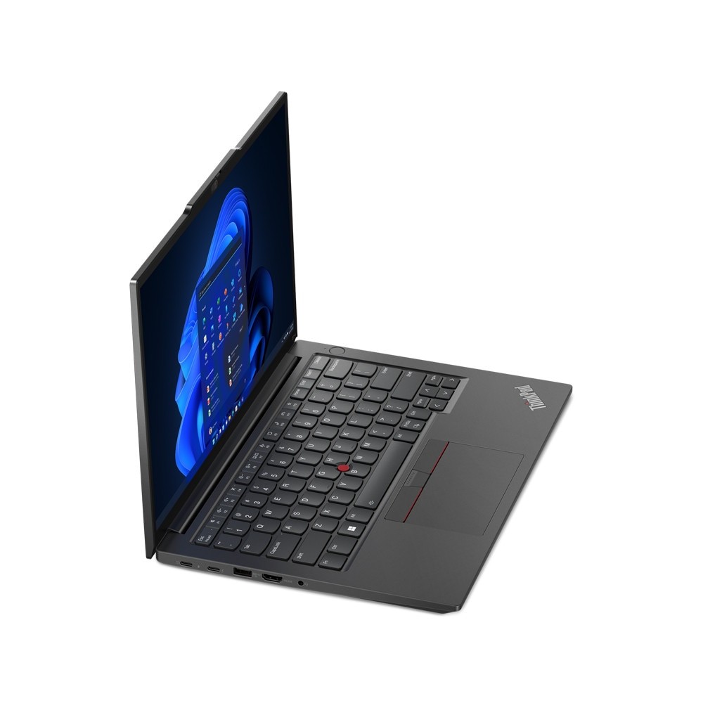 Laptop Lenovo ThinkPad E14 Gen 5 (Intel), 14" WUXGA 1920x1200 IPS 300nits, Intel Core i5-1335U 10-core, 24 GB DDR4, 256 GB SSD m2 PCIe, 1TB SSD m2 PCIe, Intel Iris Xe Graphics, Windows 11 Pro, Aluminium case 1.43 kg. Graphite Black