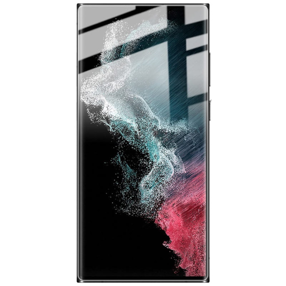 Folie Impact Flex compatibila cu Samsung Galaxy S26 Ultra, Polimer siliconic de 300 microni, Instalare fara lichid in 4 pasi, NanoLiq Technology, Compatibila cu senzorul de amprenta si cu orice husa