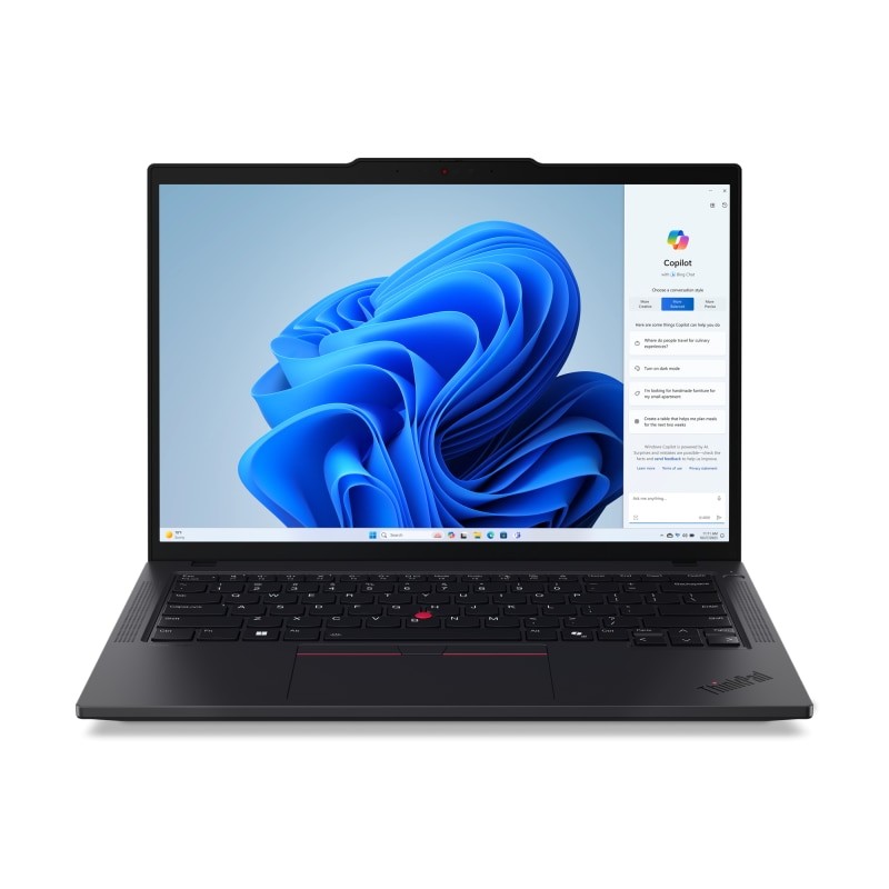 Laptop, Lenovo, ThinkPad T14 Gen 6 Procesor Intel® Core™ Ultra 5 228V 8M Cache, 4.50 GHz 14" WUXGA IPS, 32GB LPDDR5X, 1TB SSD, Intel Arc 130V Graphics, Win 11 Pro, Negru