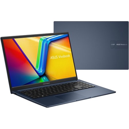 Laptop ASUS 15.6'' Vivobook 15 X1504VA, FHD, Procesor Intel® Core™ i3-1315U (10M Cache, up to 4.50 GHz), 6 cores, 24GB DDR4, 480 GB SSD, GMA UHD, No OS, Quiet Blue