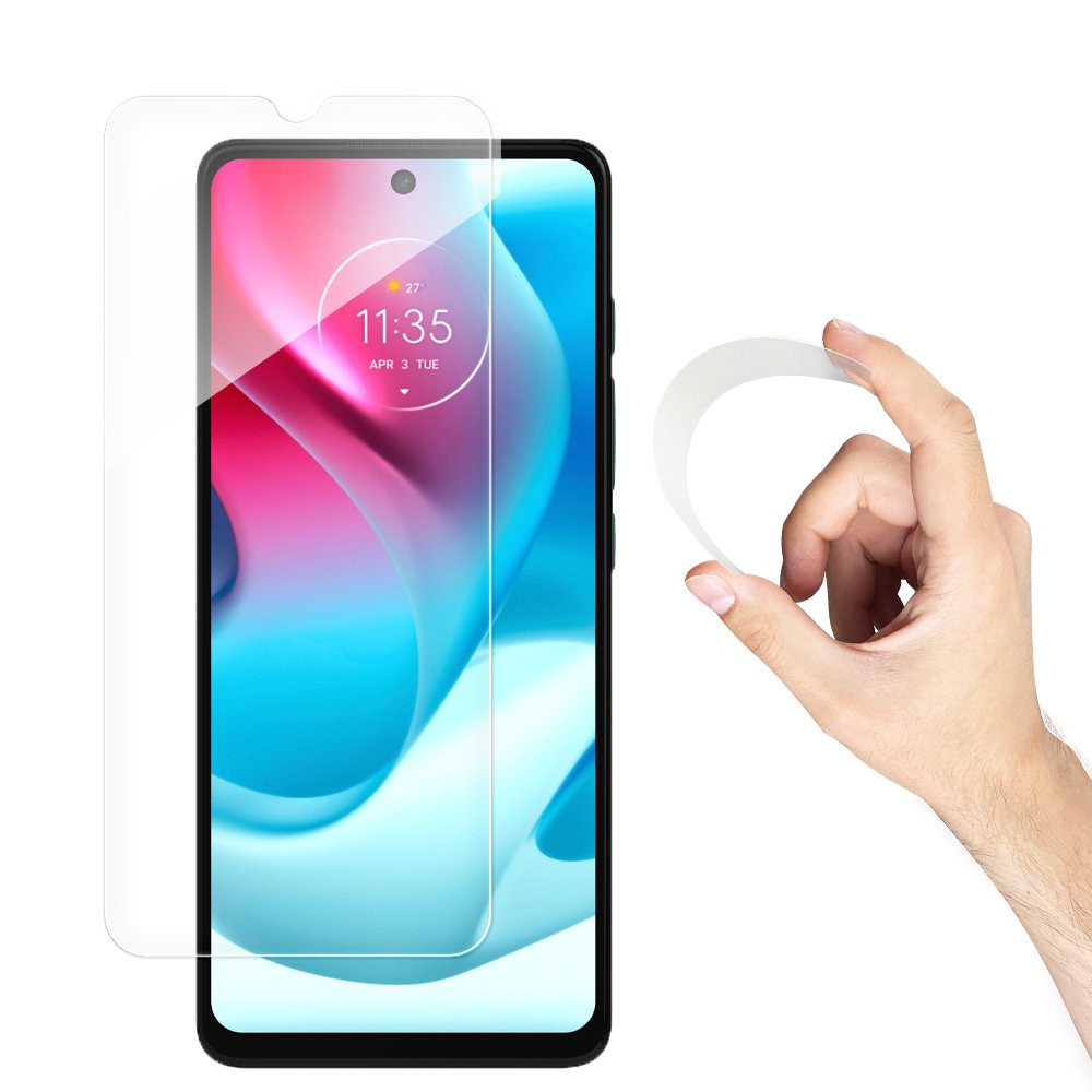 Folie de protectie Compatibila cu Honor Magic5 Lite, Unbreakable Soft Hydrogel, Premium Tempered, Full Glue, Acoperire pe intreg ecranul, Transparent