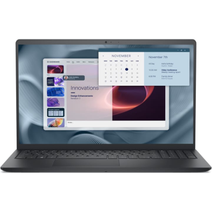 Laptop Dell Pro 15 Essential PV15250, 15.6 inch 1920 x 1080, Intel 1355U 10 C / 12 T, 3.7 GHz - 5.0 GHz, 12 MB cache, 28 W, 16 GB RAM, 1 TB SSD, Intel UHD Graphics, Ubuntu