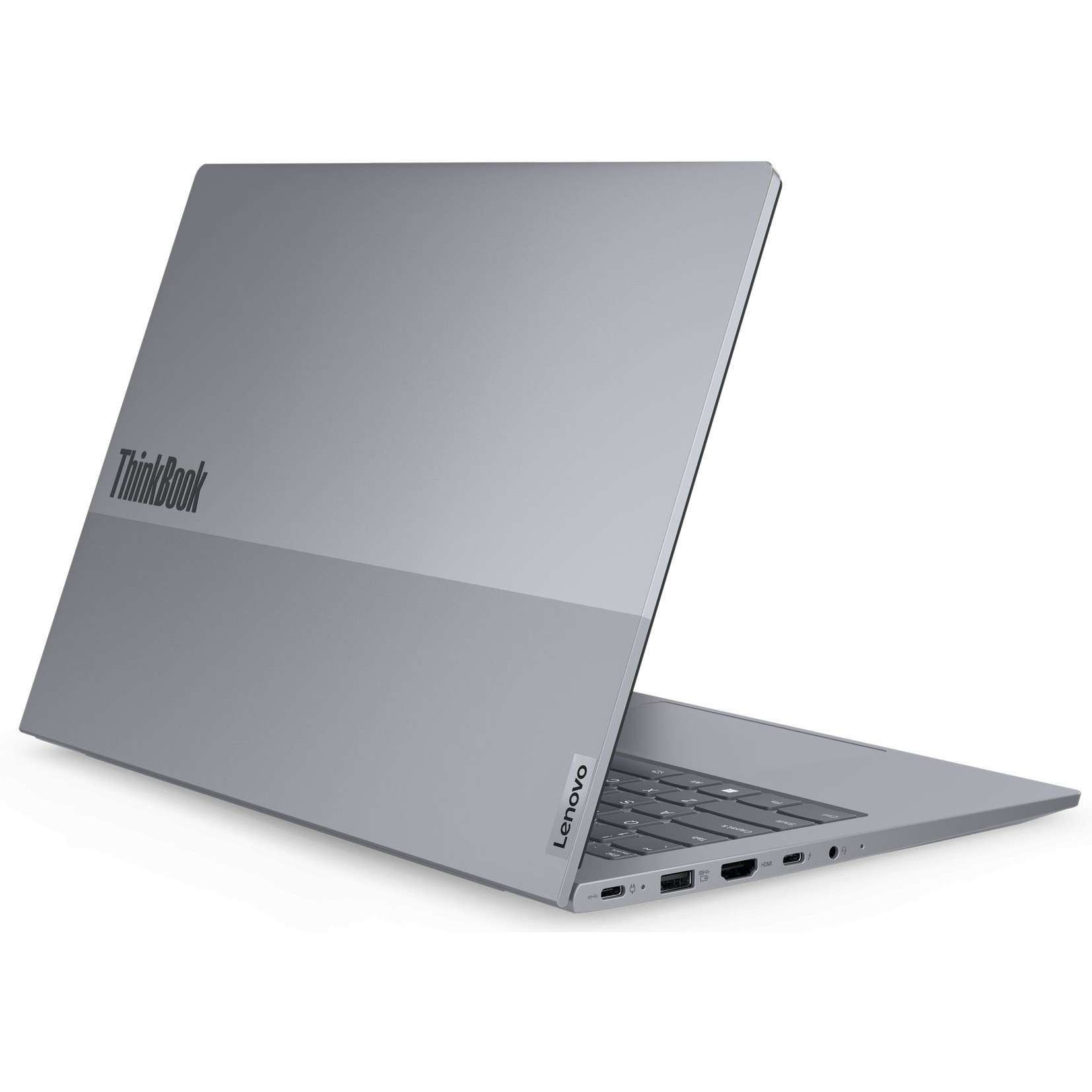 Laptop Lenovo ThinkBook 14 G8 IRL, 14" WUXGA 1920x1200 IPS 300nits, Intel Core 5 210H 8-core, 32 GB DDR5, 2 x 512 GB SSD m2 PCIe, Intel Graphics, Windows 11 Pro, Aluminium Case 1.36 kg Arctic Grey