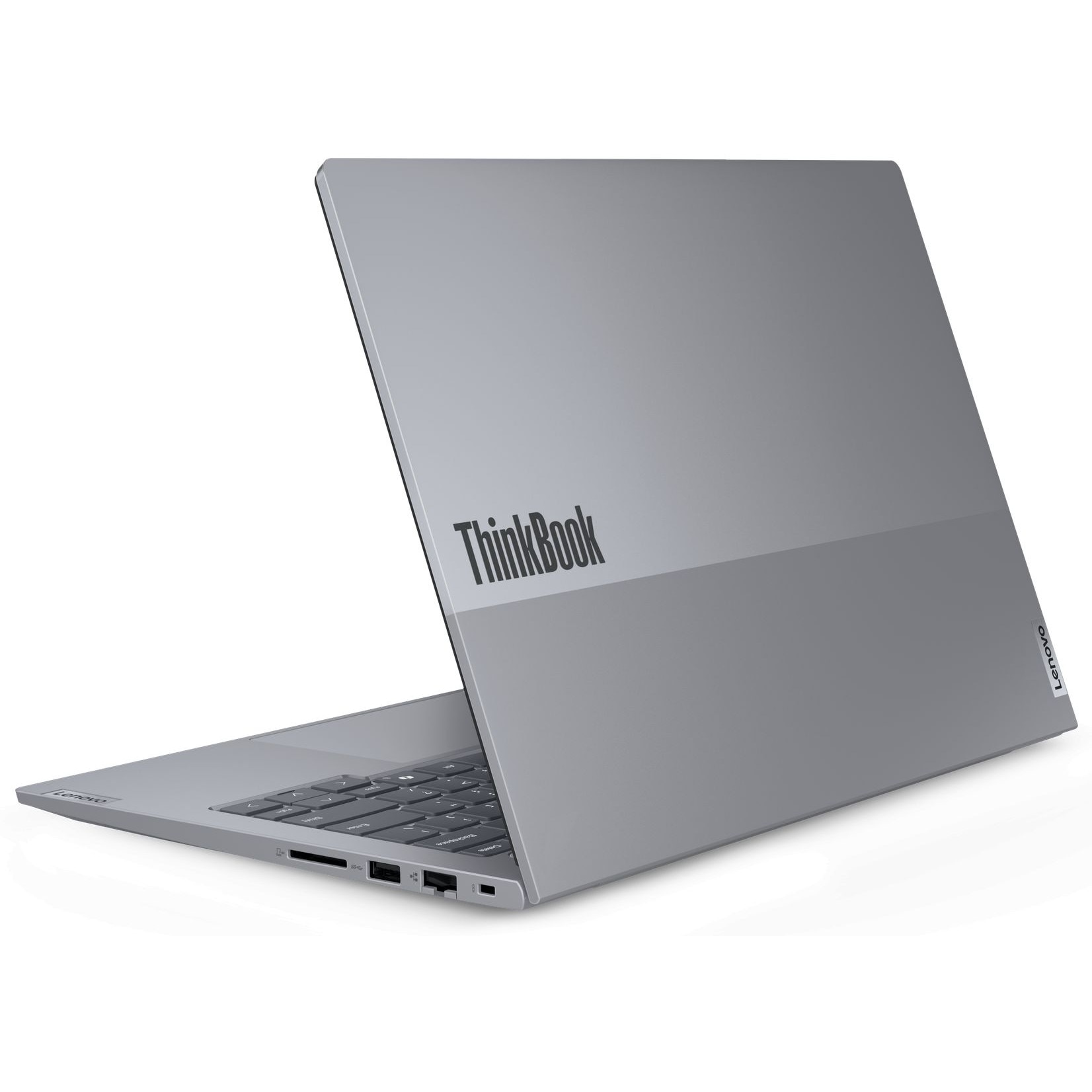 Laptop Lenovo ThinkBook 14 G8 IRL, 14" WUXGA 1920x1200 IPS 300nits, Intel Core 5 210H 8-core, 32 GB DDR5, 2 x 512 GB SSD m2 PCIe, Intel Graphics, Windows 11 Pro, Aluminium Case 1.36 kg Arctic Grey
