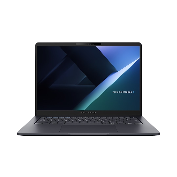 Laptop ASUS ExpertBook B5, 14" WUXGA, Intel® Core™ Ultra 5 225H pana la 4.9 GHz, 16 GB RAM DDR5, 512 GB SSD, Intel Graphics, Windows 11 Pro, Gentle Grey 512 GB