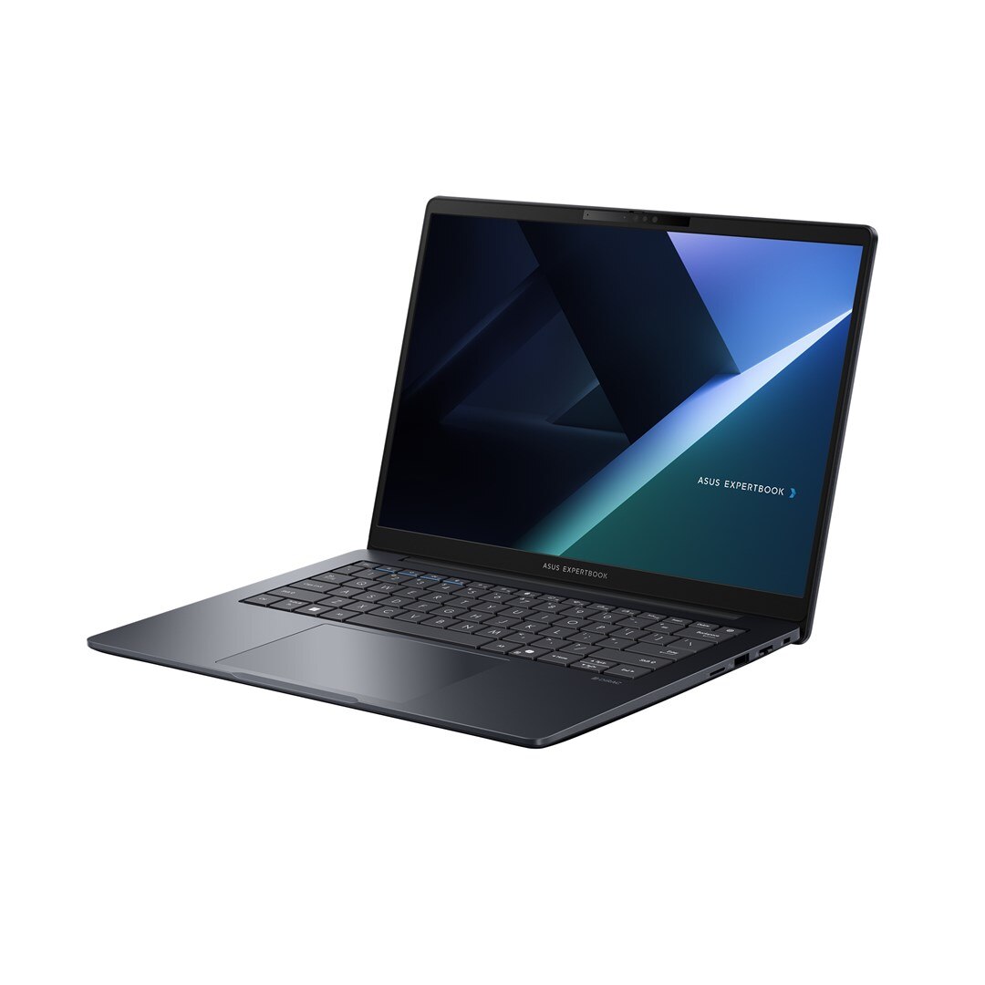 Laptop ASUS ExpertBook B5, 14" WUXGA, Intel® Core™ Ultra 5 225H pana la 4.9 GHz, 16 GB RAM DDR5, 512 GB SSD, Intel Graphics, Windows 11 Pro, Gentle Grey 512 GB