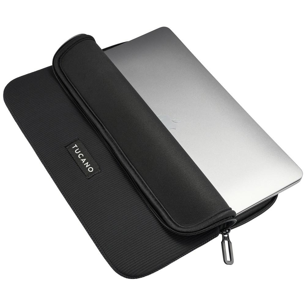 Geanta laptop Tucano Colore Sleeve negru 17x18"