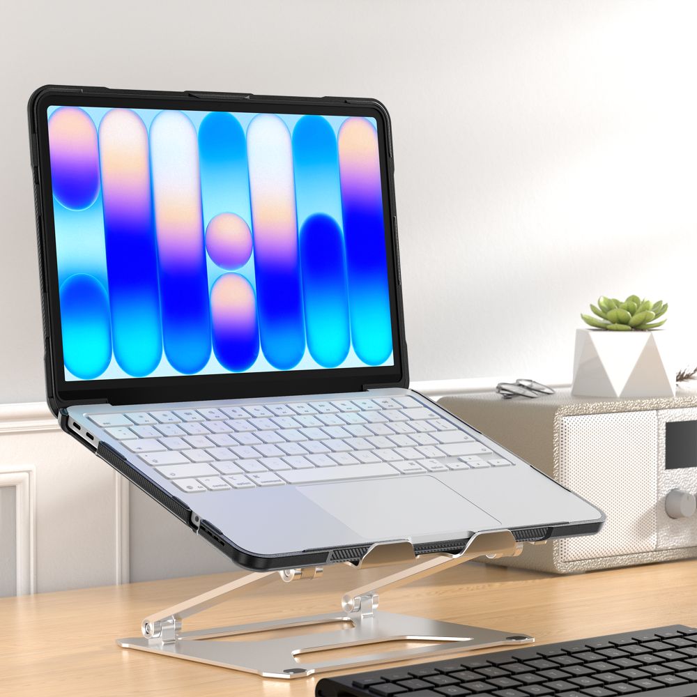 Carcasa laptop Tech-Protect Velar compatibila cu MacBook Neo 13 inch, Negru / Transparent