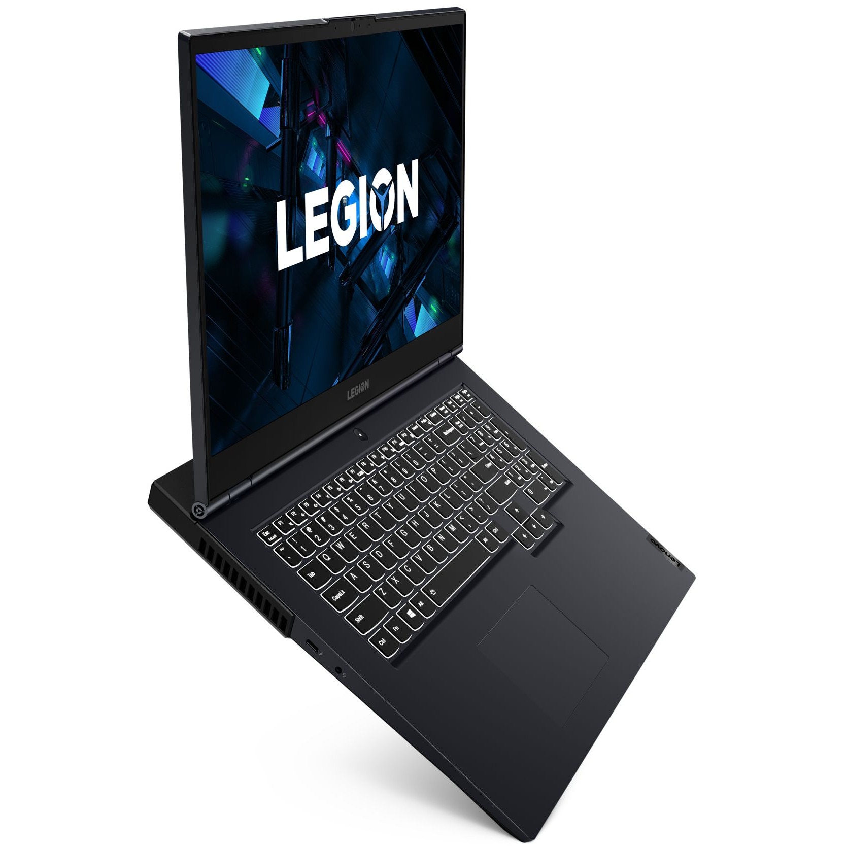 Laptop Lenovo Legion 5 17ACH6H, 17.3" FHD IPS 300nits 144Hz, AMD Ryzen 7 5800H 8-core, 40 GB DDR4, 256 GB SSD m2 PCIe, 512 GB SSD m2 PCIe, NVIDIA GeForce RTX 3060 6GB GDDR6, Windows 11 Home, 2.98 kg Phantom Blue