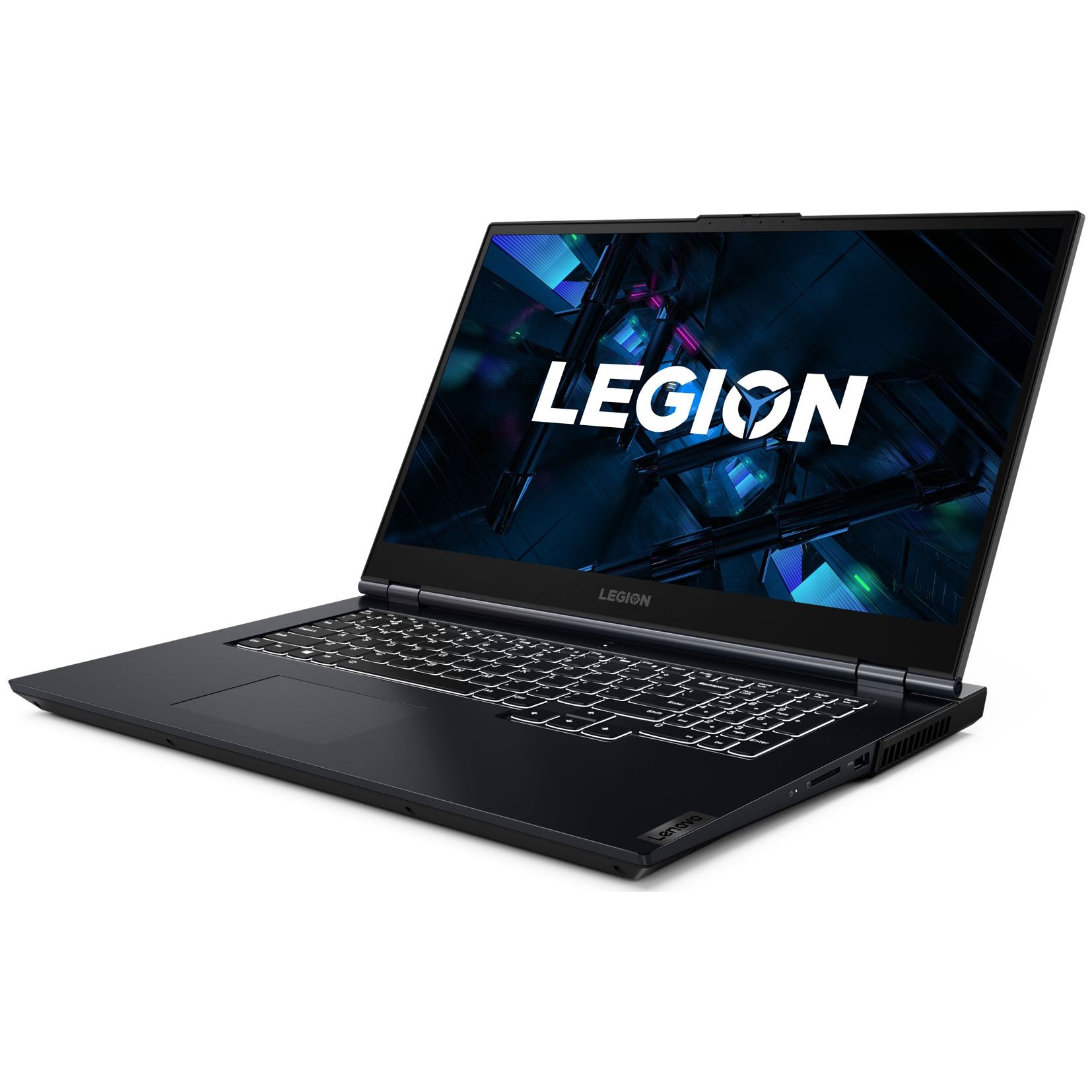 Laptop Lenovo Legion 5 17ACH6H, 17.3" FHD IPS 300nits 144Hz, AMD Ryzen 7 5800H 8-core, 40 GB DDR4, 256 GB SSD m2 PCIe, 512 GB SSD m2 PCIe, NVIDIA GeForce RTX 3060 6GB GDDR6, Windows 11 Home, 2.98 kg Phantom Blue