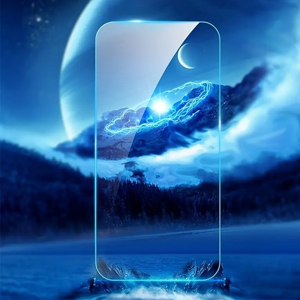 Folie Clear pentru Apple iPhone 16, Instalare acasa, Protectie zgarieturi, Antisoc, Silicon Regenerabil, Performance Hydrogel, Transparent