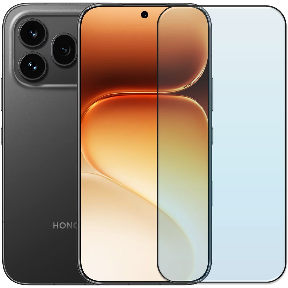 Folie din sticla securizata pentru Honor 600 Pro, HAMSTERBOX Glass Shield, Protectie completa ecran, Full face, Aplicare rapida, Case Friendly, Transparenta