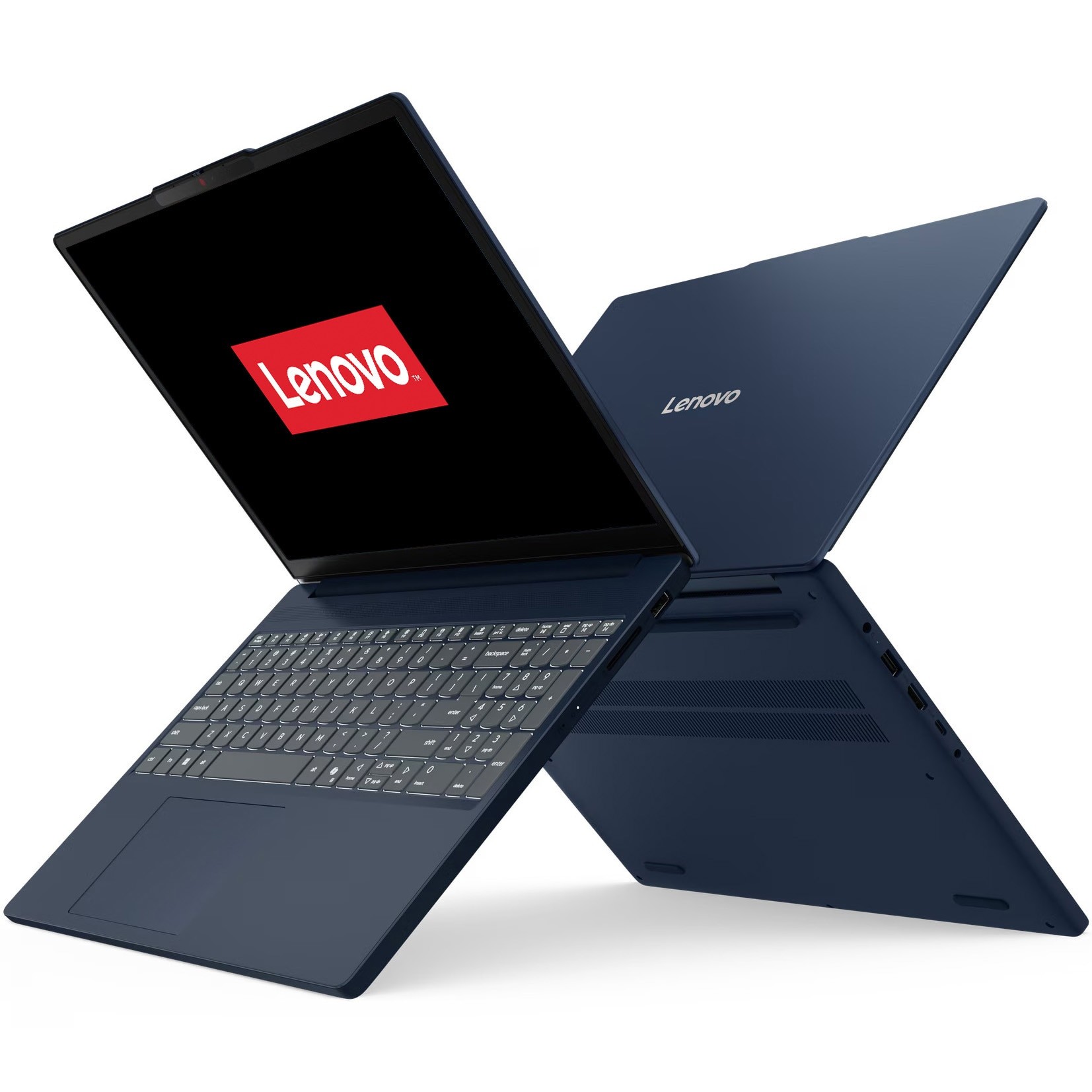 Laptop Lenovo IdeaPad Slim 3 15ARP10 cu procesor AMD Ryzen™ 5 7533HS pana la 4.45GHz, 15.3" WUXGA, IPS, 24GB DDR5 RAM, 512GB SSD, AMD Radeon™ 660M Graphics, No OS, Cosmic Blue