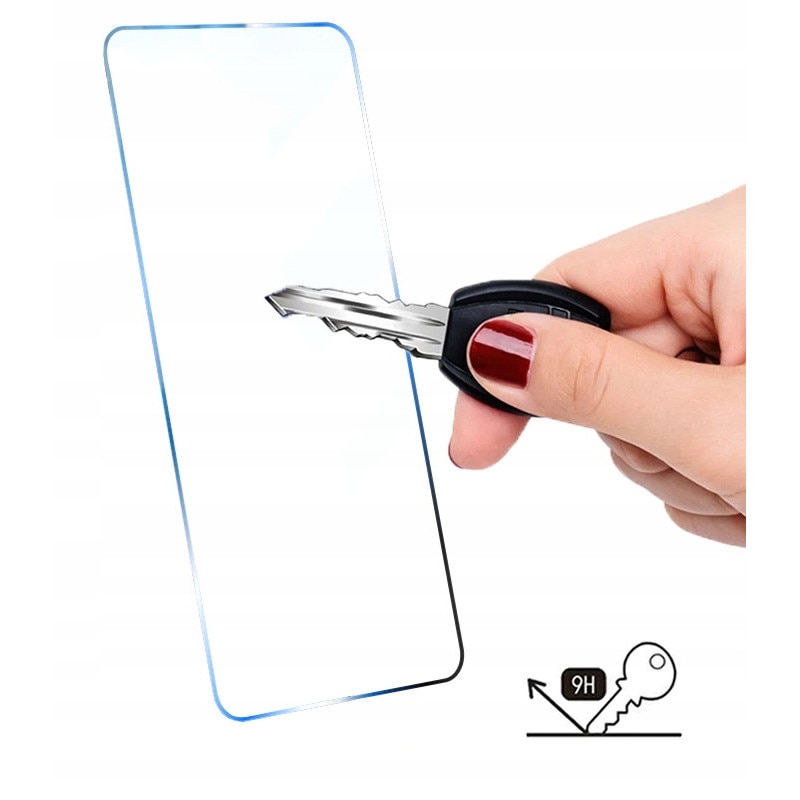 Folie sticla securizata compatibila cu Motorola Moto G13 / G23 / G53 / G73, 2,5D, 9H