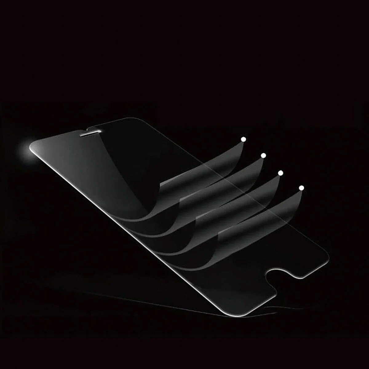 Sticla securizata Wozinsky Privacy Glass, set 2 bucati, protectie 9H, negru, pentru Samsung Galaxy A17/A17 5G