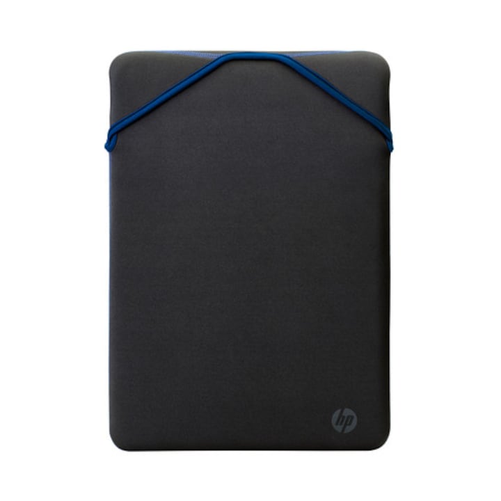 Husa laptop HP 15,6", albastru reversibil, 39,6x25x2cm