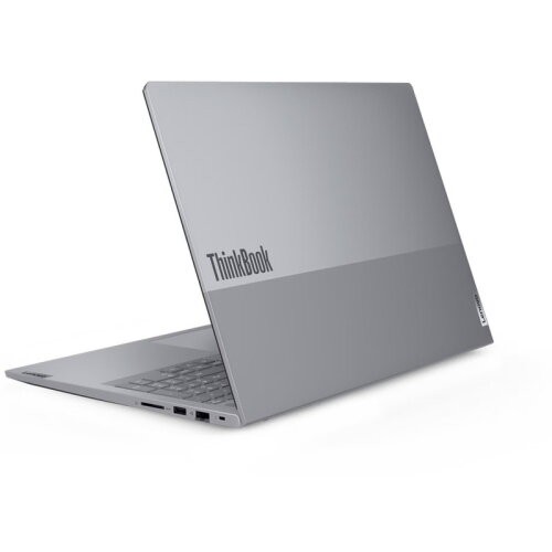 Laptop Lenovo ThinkBook 16 G8 IAL, Intel Core Ultra 5 225U, 16 inch, RAM 16GB, SSD 512GB, Intel Graphics, No OS, Gri (INT Keyboard)