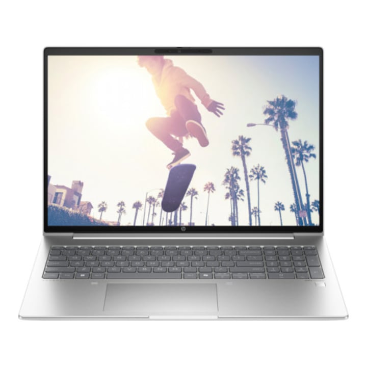 Laptop HP ProBook 460 G11 cu procesor Intel Core Ultra 7 155U, 16 inch, 16 GB RAM DDR5, 2 TB SSD, Intel Graphics, Windows 11 Pro, Pike Silver