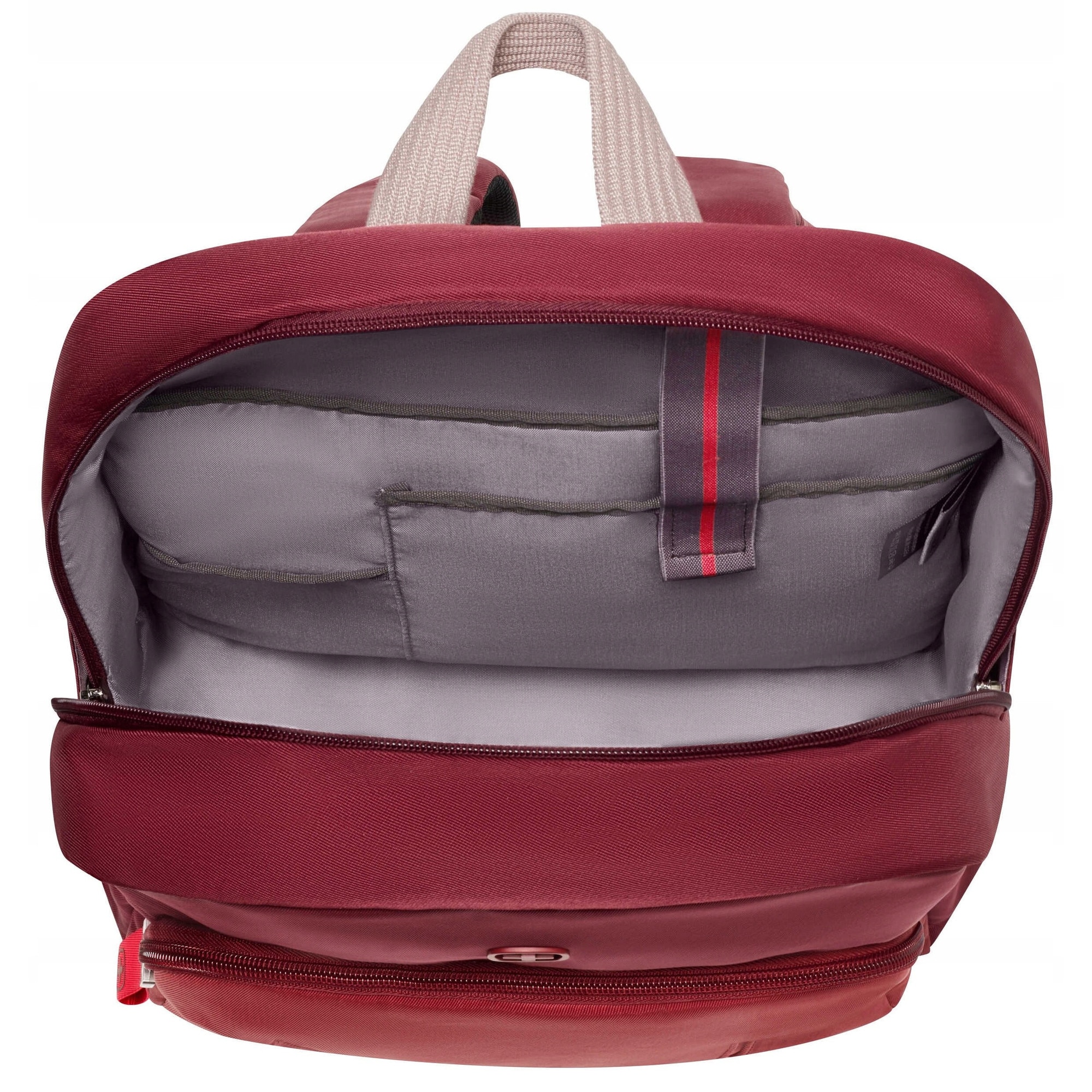 Rucsac laptop Wenger Motion 15.6", rosu, cu curea pe umar si maner