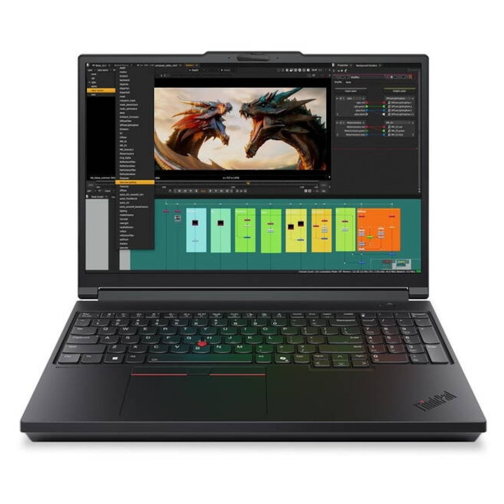 Laptop Lenovo ThinkPad P16 G3 WUXGA 16 inch Intel Core Ultra 7 265HX 64GB 1TB SSD RTX Pro 2000 Windows 11 Pro Black