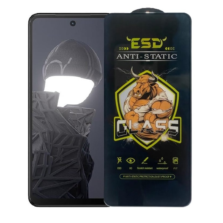Folie sticla Bull ESD compatibila cu Samsung Galaxy A16 5G