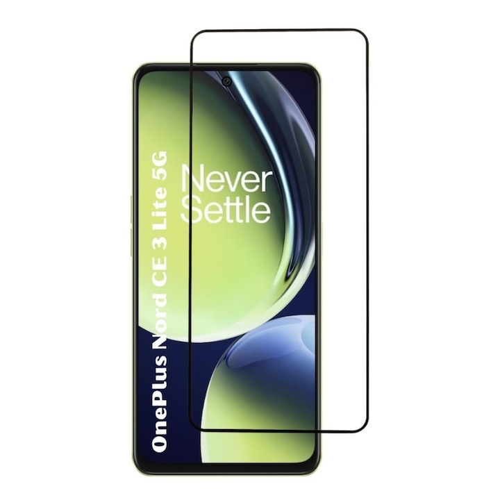 Folie pentru OnePlus Nord 3, SKYDDAR INNOVATION, Sticla Securizata, Ultra HD, Protectie 111D, Montare Simpla, Transparent, set cu sticker