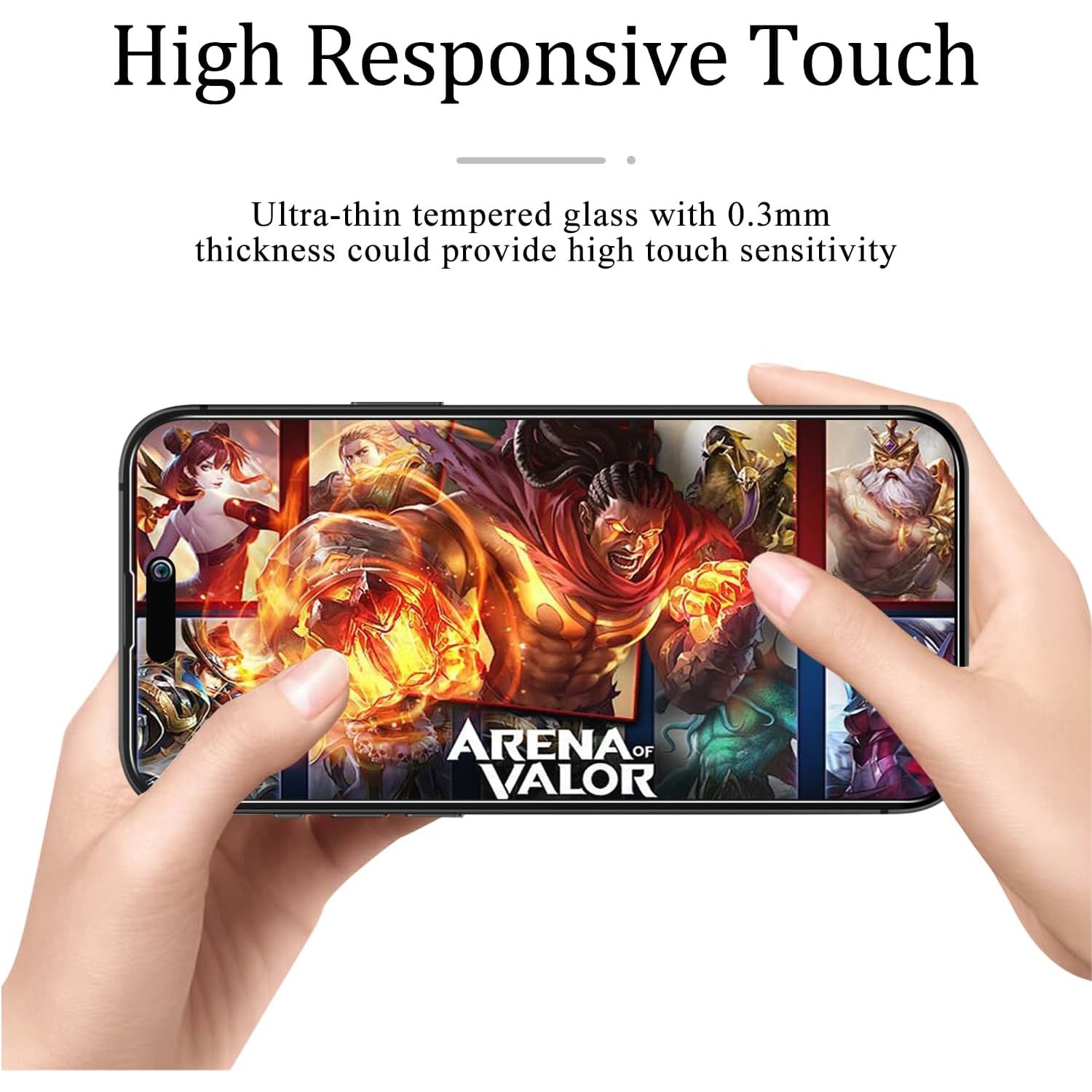 Folie protectie pentru telefon, 2 bucati, iPhone 15 Pro Max, 9H, anti-spion, transparent