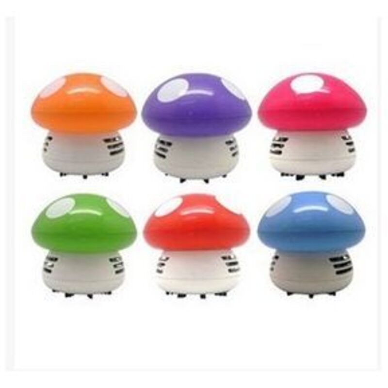 Aspirator mini ciuperca, birou, multicolor