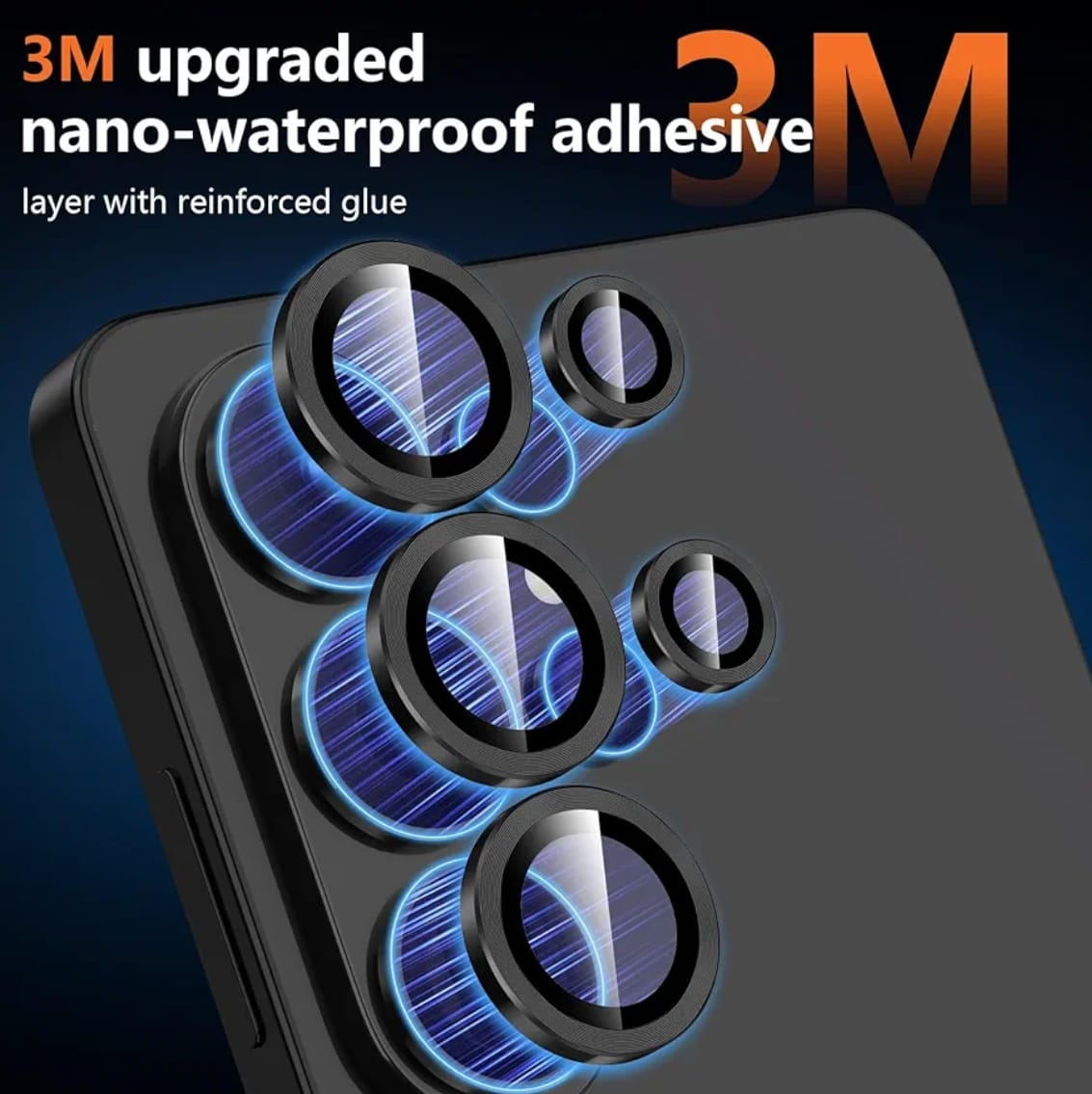 Folie Müller® pentru Protectie Lentila Foto compatibila cu Samsung Galaxy S26 Ultra, Armorite LENS Camring Spate din Sticla, Anti‑zgarieturi, Anti‑soc, Instalare Usoara, Include Servetele Curatare & Stickere