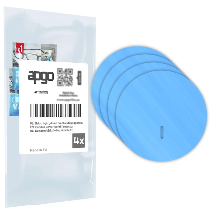 Set de 4 sticle de protectie pentru Honor Magic V3 – apgo, camera sticla pentru obiectivul camerei telefonului, full glue, 9H, anti-zgarieturi