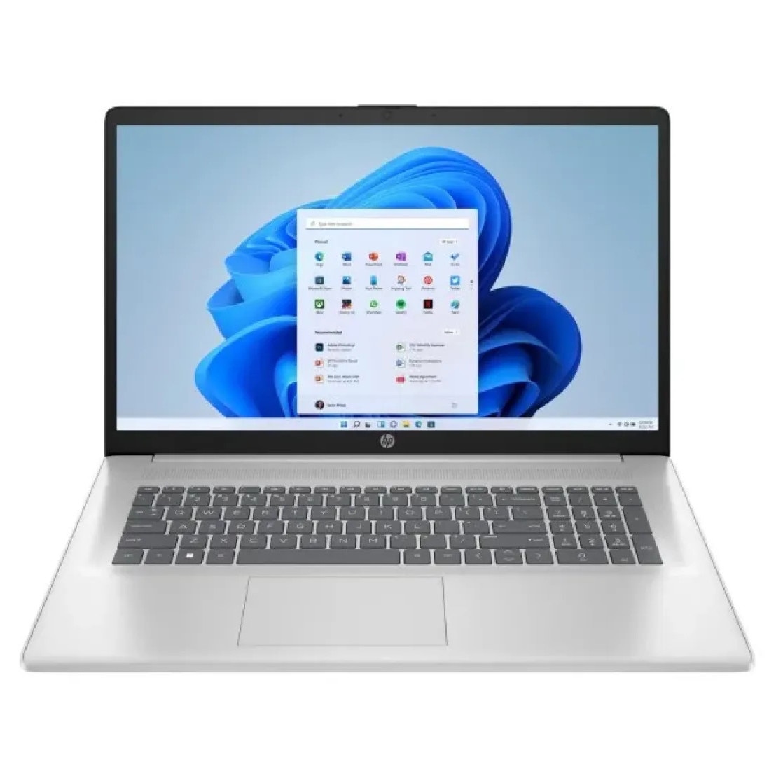 Laptop HP 17 Intel Core 7 150U 17.3inch 16GB 1TB Windows 11 Home Argintiu