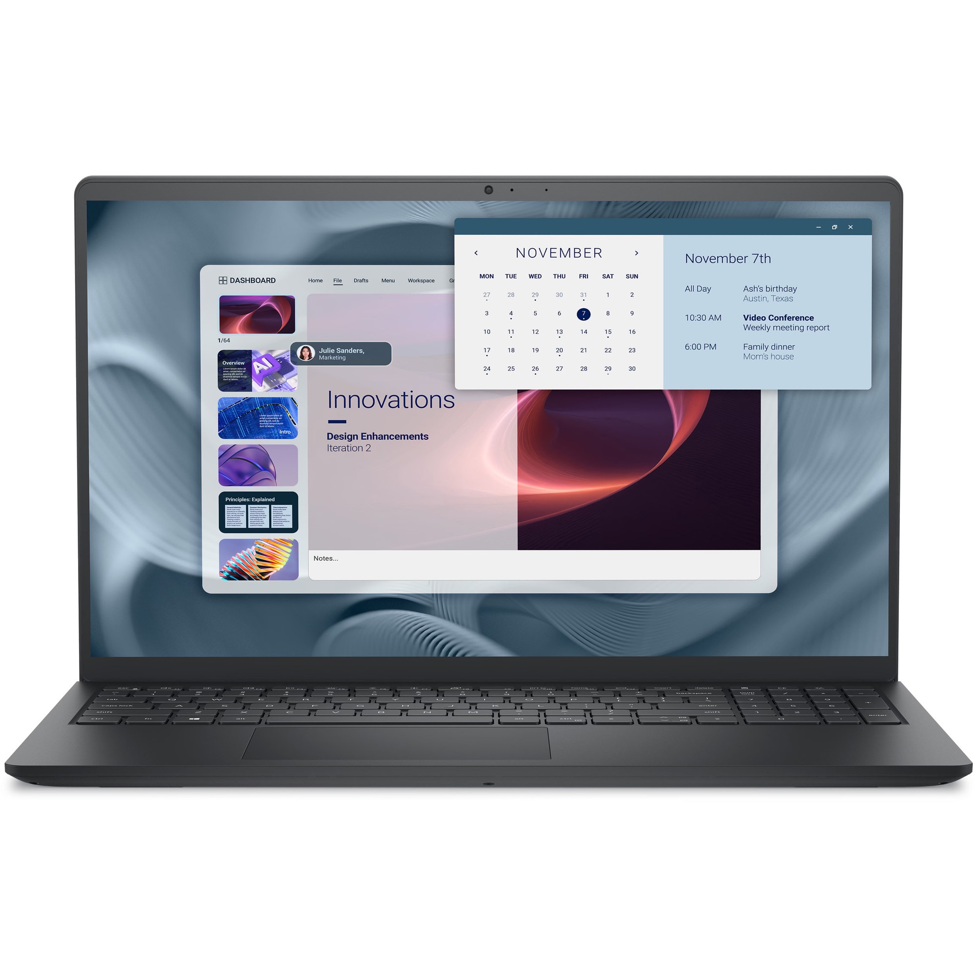 Laptop SMB Dell Pro 15 Essential, cu procesor Intel Core i5-1334U, 15.6'' IPS, 8 GB DDR5, 512 GB SSD, Intel UHD Graphics, Linux, 3 ani Garantie