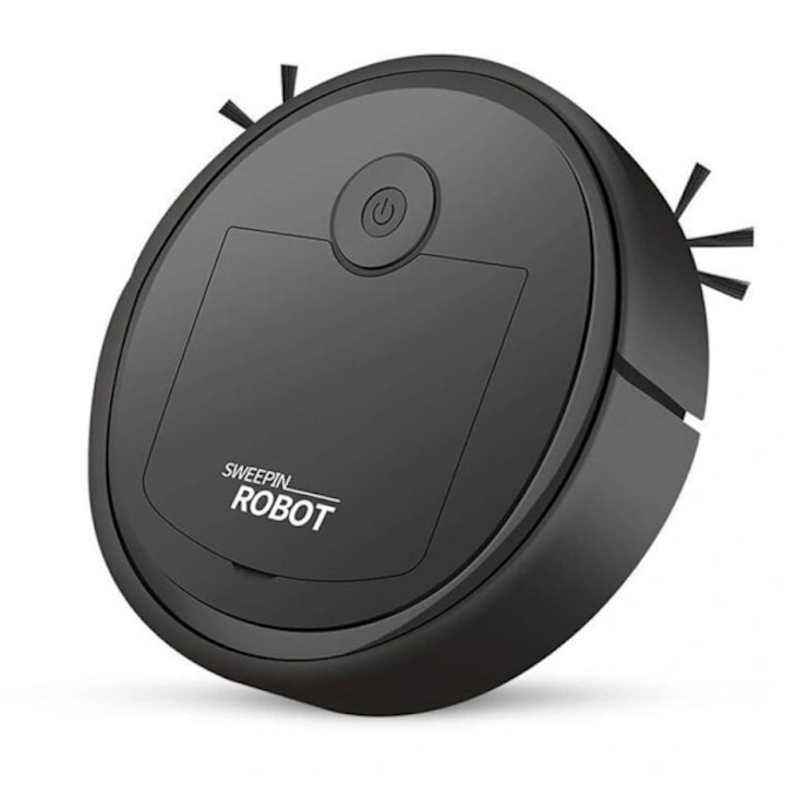 Aspirator robot inteligent silentios negru
