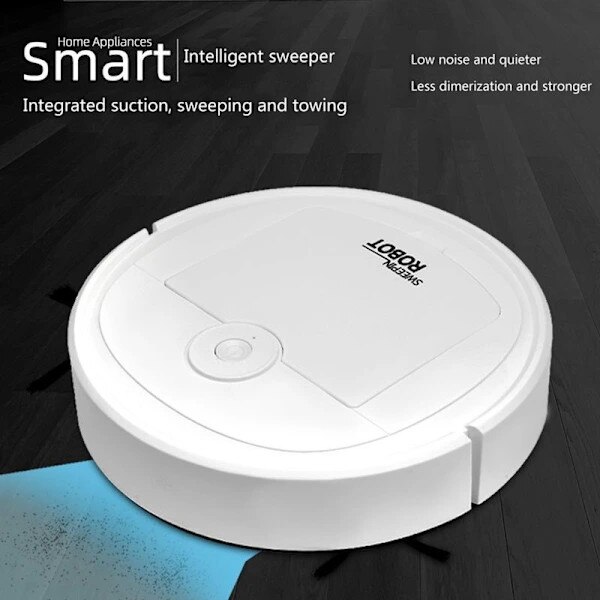 Aspirator robot inteligent silentios negru