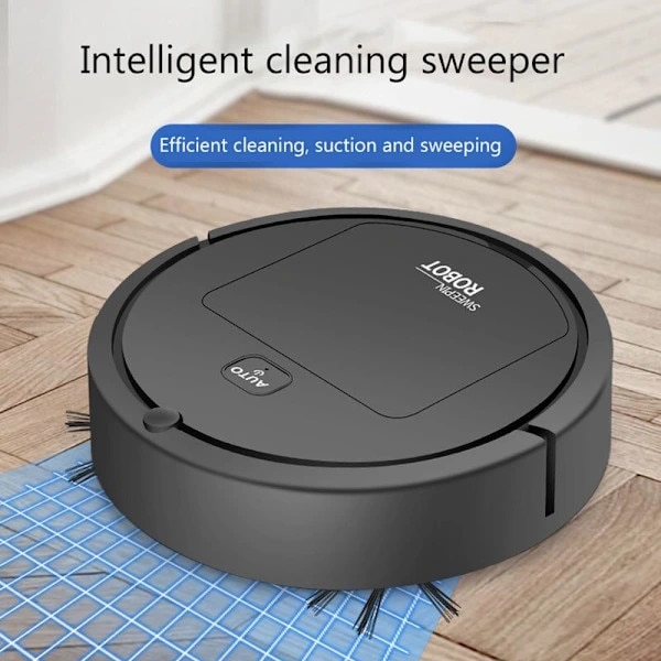 Aspirator robot inteligent silentios negru